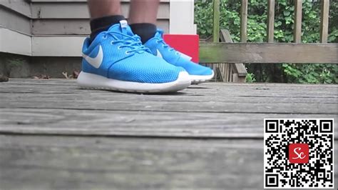 Solecool App Nike Roshe Blue Hero Shoes Review Youtube