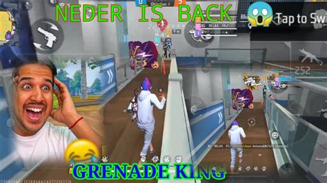 New Grenade King Is Back Ll Free Fire Max Ll Grenade King Wl Jacky Ll