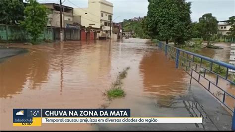 Temporal Causa Estragos Na Zona Da Mata Imagens Mostram Destrui O Em