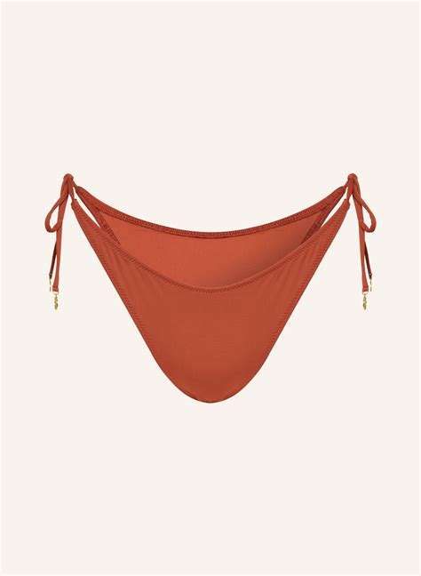 Watercult Triangel Bikini Hose THE ESSENTIALS In Dunkelorange