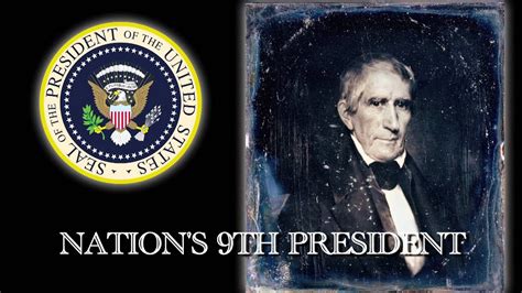 Presidential Minute With William Henry Harrison Youtube