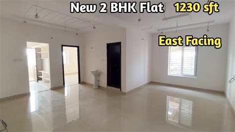 East Facing 1230 Sft New 2 BHK Flat For Sale In Hyderabad 2 BHK