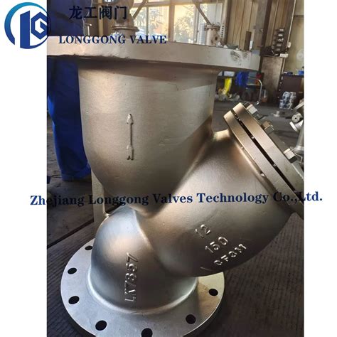 ANSI DIN Flanged Y Type Strainer Basket Strainer Simplex Strainer