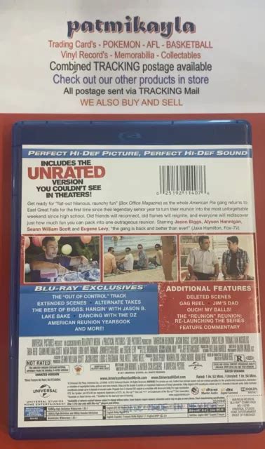 AMERICAN PIE Reunion Blu Ray 2012 7 00 PicClick AU