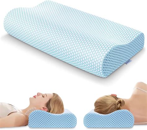 Amazon Adjustable Large Size Memory Foam Pillowsfor Firm Neck