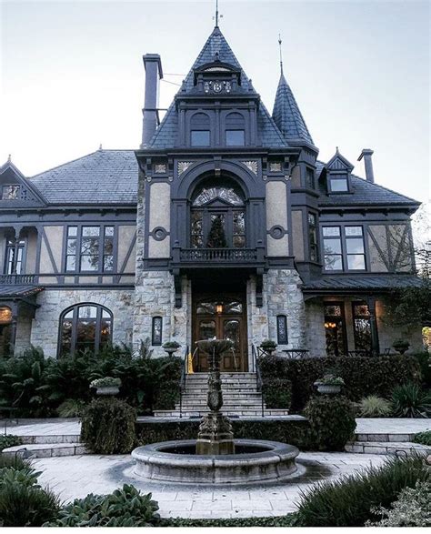 Gothic Architecture Mansion