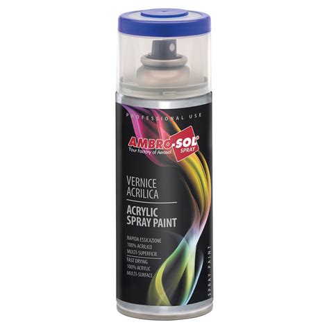 Smalto Spray Ambrosol Ral Ml Acrilico Verde Primavera M Con L