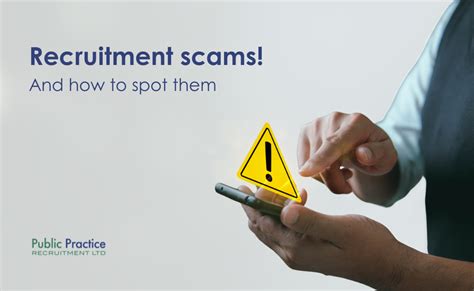 How To Spot A Recruitment Scam Public Practice Recruitment Ltd