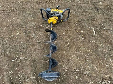 10” Jiffy Ice Auger Fragodt Auction And Real Estate Llc