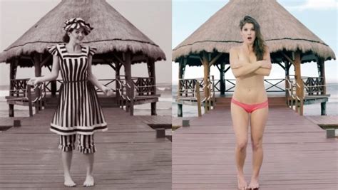 Video As Evolucion El Bikini En A Os De Historia Clar N