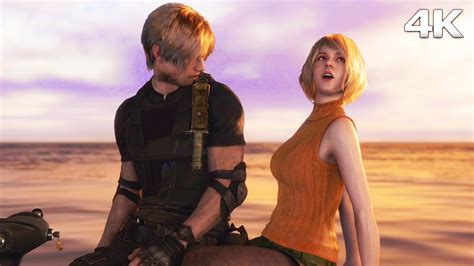 Ashley Desperately Flirting With Leon For Minutes Resident Evil