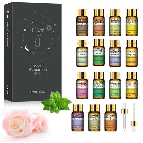 Cheap Phatoil 15pcs Essential Oils T Set Pure Natural Perfect For