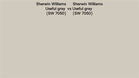 Sherwin Williams Useful Gray Vs Useful Gray Side By Side Comparison