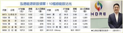 泓德能源飆 綠能軍團歡呼 財經要聞 工商時報