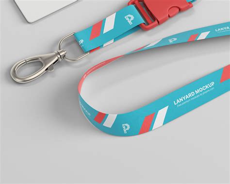 Free Lanyard Mockup Behance