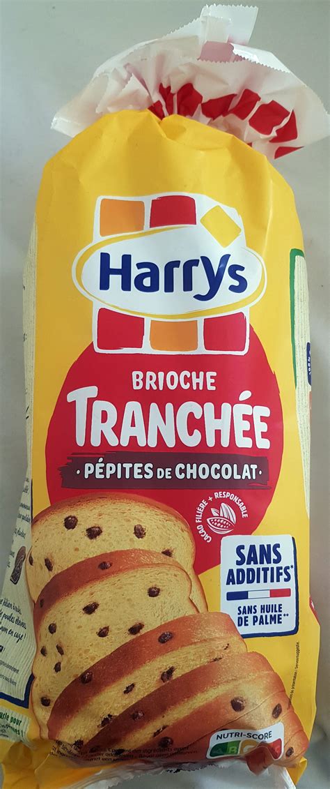 Brioche tranchée aux pépites de chocolat Harrys 485 g