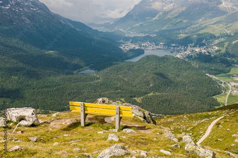 St Moritz Muottas Muragl Oberengadin Alpen Seenplatte St