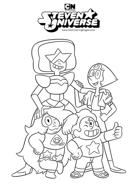 Steven Universe Coloring Pages Steven Universe Coloring Pages