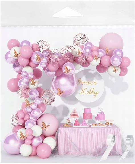 Girlanda Balonowa R Owa Urodziny Baby Shower Chrzest Roczek Balony