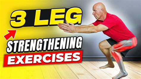 3 Leg Strengthening Exercises For Seniors Lower Body Workout For