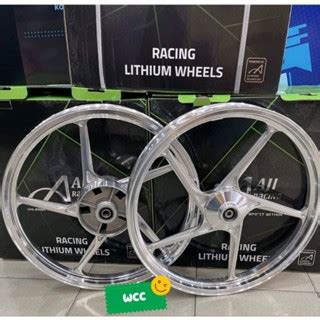 Aji Racing Sport Rim Fg511 Full CNC Y15 Y16 CHROME Shopee Malaysia