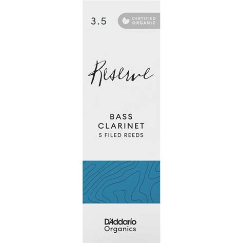 DAddario Woodwinds Organic Reserve Bass Clar 3 5 Thomann UK