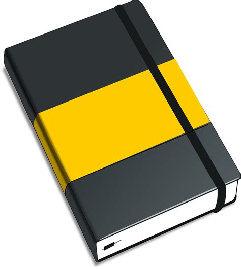 Yellow Book Clipart