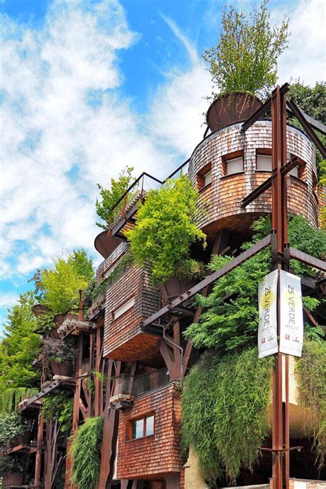 10 Plant Covered Buildings Around The World Building Natural