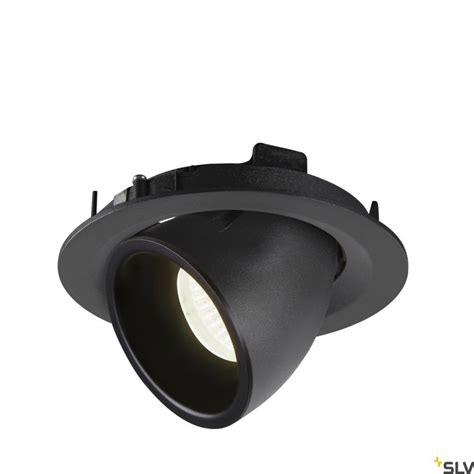 Shop SLV NUMINOS GIMBLE M Black Recessed Ceiling Light 4000K 20 1005957