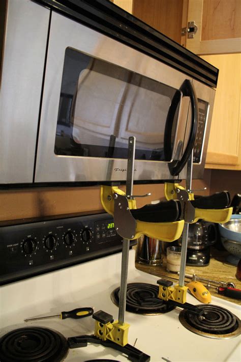 How To Install An Over The Range Microwave Jackclamp