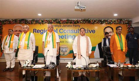 Nadda Asks Telangana Bjp Leaders To Pull Up Socks Telangana Today