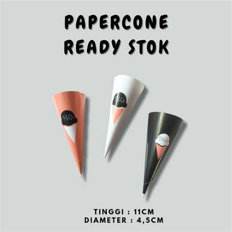 Jual Kertas Waffle Eskrim Papercone Ice Cream Kertas Contong Es