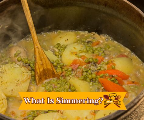 Simmering The Moist Heat Cooking Method Used For Perfect Cooking