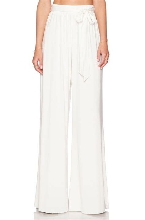 Rachel Pally Rachel Pally Crystale Pant In Ivory Rachelpally Cloth