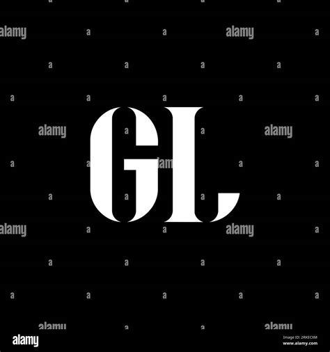 GL G L Letter Logo Design Initial Letter GL Uppercase Monogram Logo