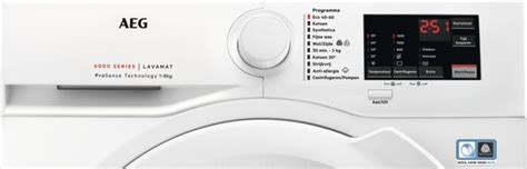 AEG LF628600 Serie 6000 ProSense Wasmachine Voorlader 8 Kg Kopen EP Nl