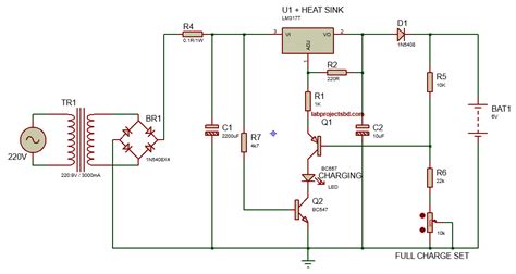 6v Lead Acid Battery Charger Circuit Brava