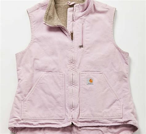 Vintage Carhartt Pink Vest Urban Outfitters