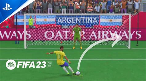 Fifa 23 Ps4 ™ Brazil Vs Argentina Penalty Shootout Fifa World Cup Qatar 2022 Hd Youtube