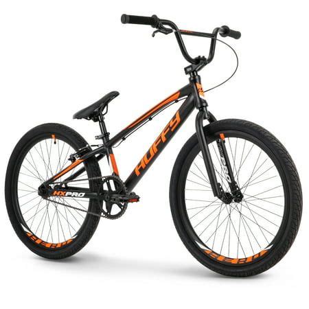 Huffy HX Pro Cruiser 24-inch Aluminum BMX Bike for Boys, Black/Orange ...