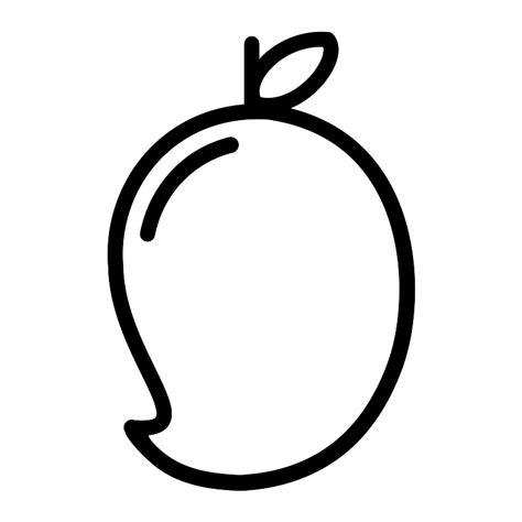 Mango Fruit Svg