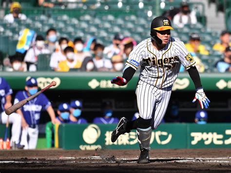 “大野雄キラー”だ！阪神糸原健斗、値千金の決勝打「なんとか先に1点を」 プロ野球写真ニュース 日刊スポーツ