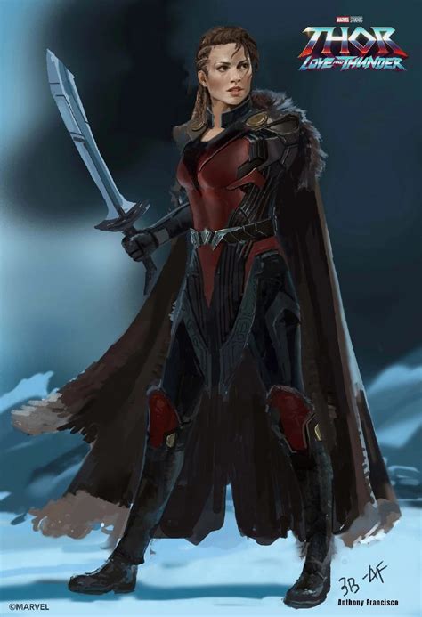 Thor Lat Lady Sif Official Concept Art V1 By Tytorthebarbarian On Deviantart