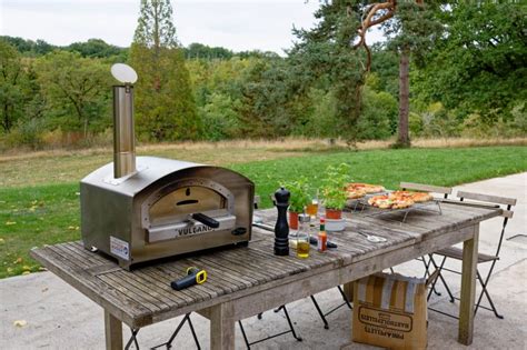 Vulcano Taal Test Du Four Pizza Bois Qui Fait Barbecue