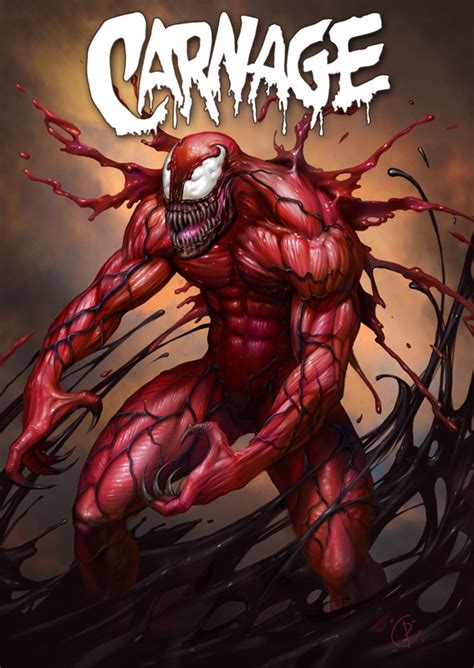 Artstation Carnage Ruslan Svobodin Marvel Comics Artwork Marvel