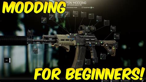 Escape From Tarkov Weapon Modding For Beginners Easy And Quick