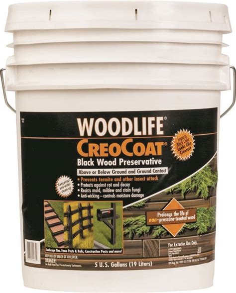 Wolman Creocoat Woodlife Water Based Wood Preservative 5 Gal Pail