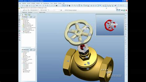 Creo Elementspro Proe Wf5 Vent Assembly Tutorial Part 6 Of 6