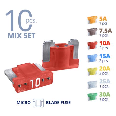 FUSE Glow Smart LOW Profile Blade Mix Kit 10 Pcs MICRO ATT LP Mini APS