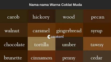 100 Nama Nama Warna Dalam Bahasa Inggris Dan Indonesia Lengkap